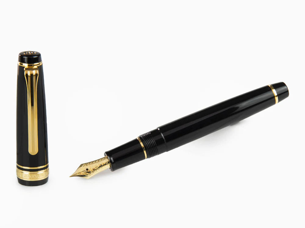 SAILOR - Pro Gear Slim - Black mit GoldTrim - <14k - MF>