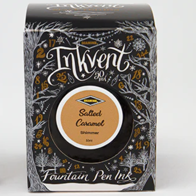 Diamine BLACK Inkvender - Salted Caramel - 50 ml - Shimmer