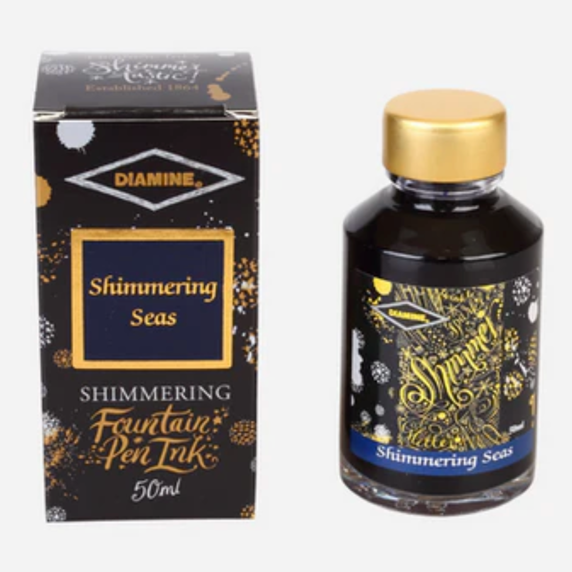 Diamine Shimmering Seas - 50 ml - Shimmering