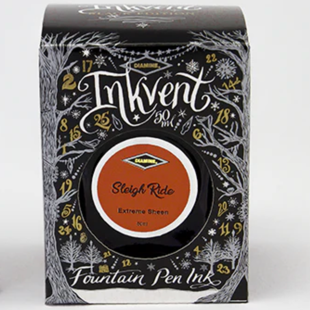 Diamine BLACK Inkvender - Slight Ride - 50 ml - Extreme Sheen
