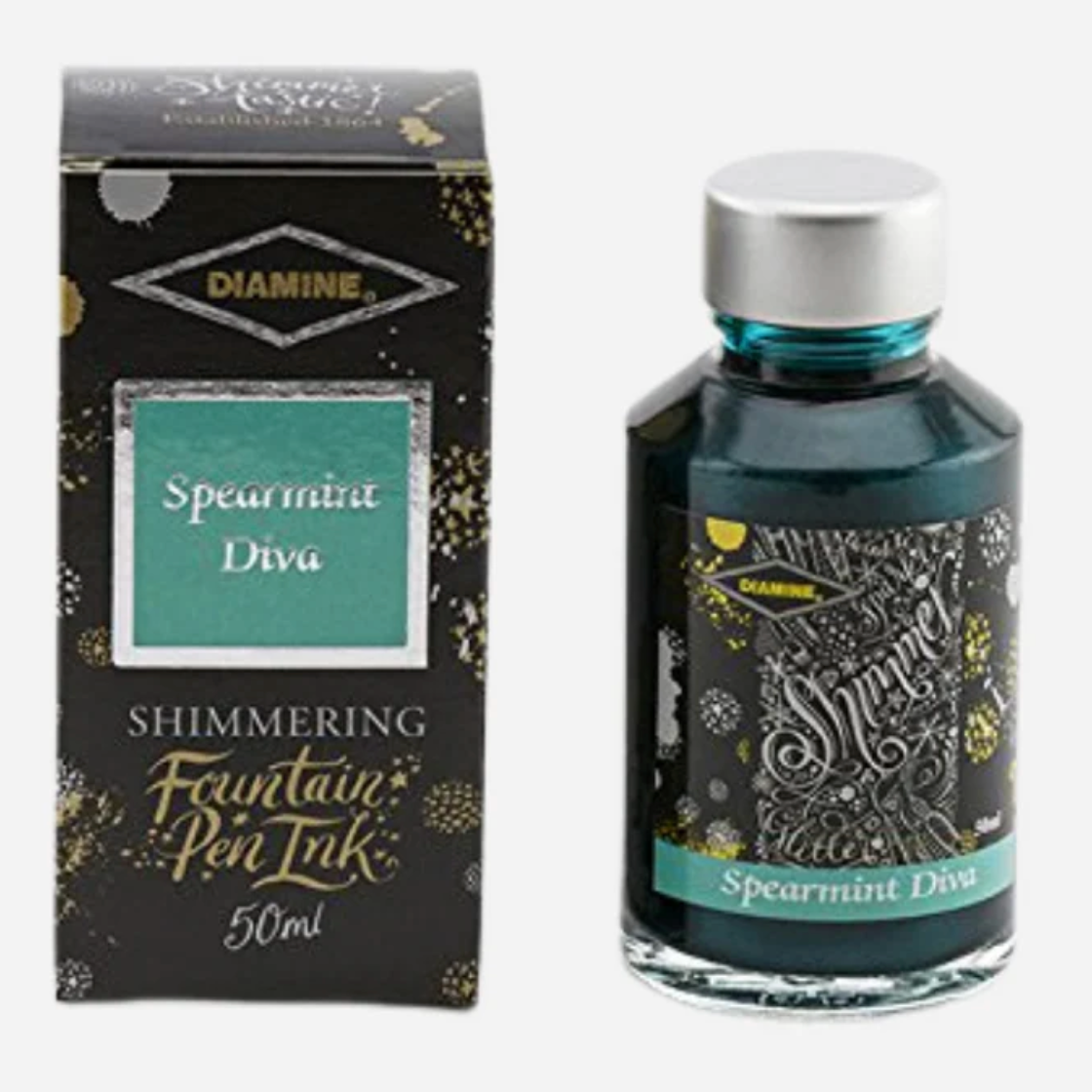 Diamine Spearmint Diva - 50 ml - Shimmering