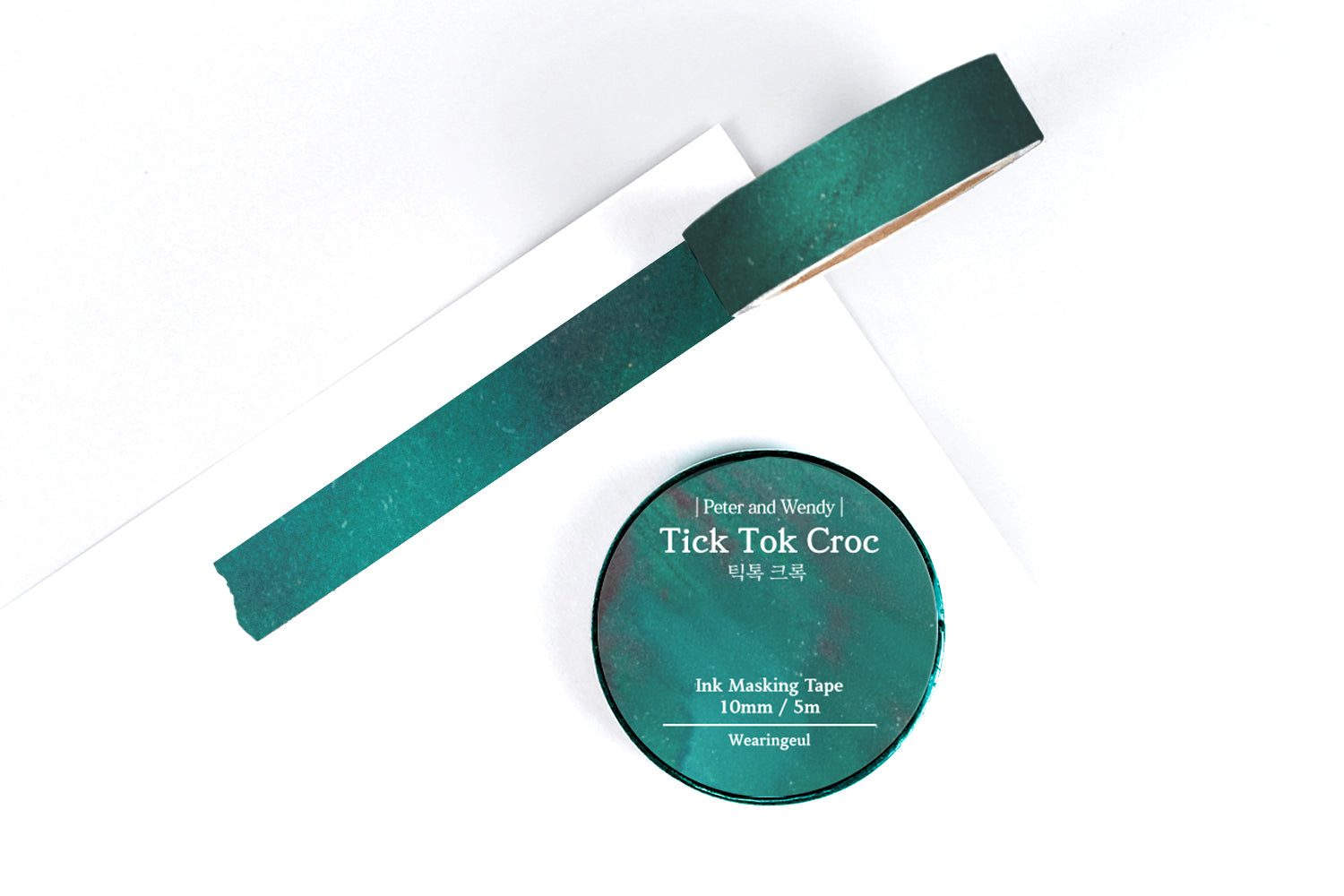 Wearingeul Masking Tape - Tick Tok Croc