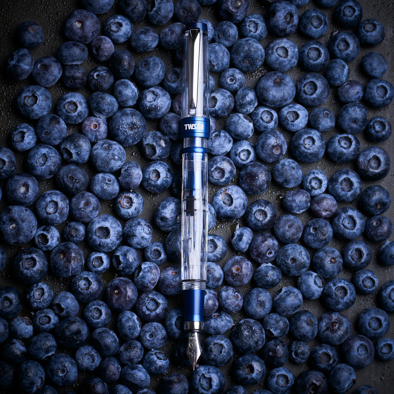 TWSBI - Diamond 580 AL R Fountain Pen Navy Blue - EF/F/M/B/1.1