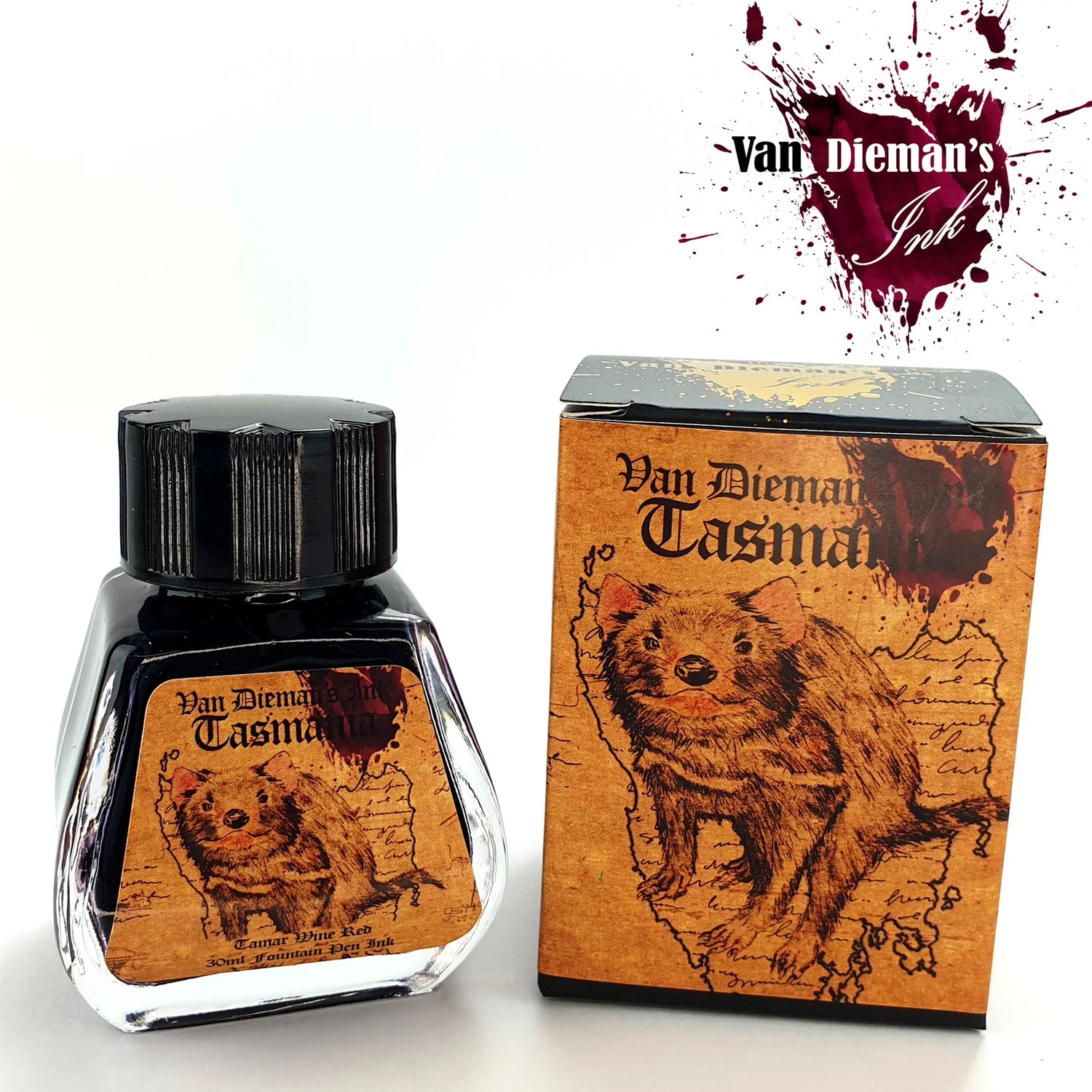 Van Diemans Ink - Tasmania - Tamar Wine Red