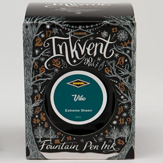 Diamine BLACK Inkvender - Vibe - 50 ml - Extreme Sheen