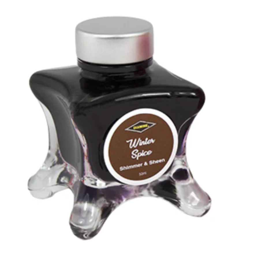 Diamine RED Inkvender Winter Spice - 50 ml - Shimmer & Sheen