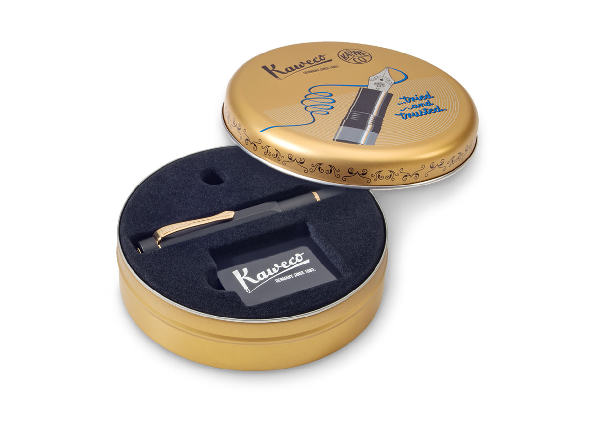 Kaweco - AL Sport Kolbenfüller - Schwarz