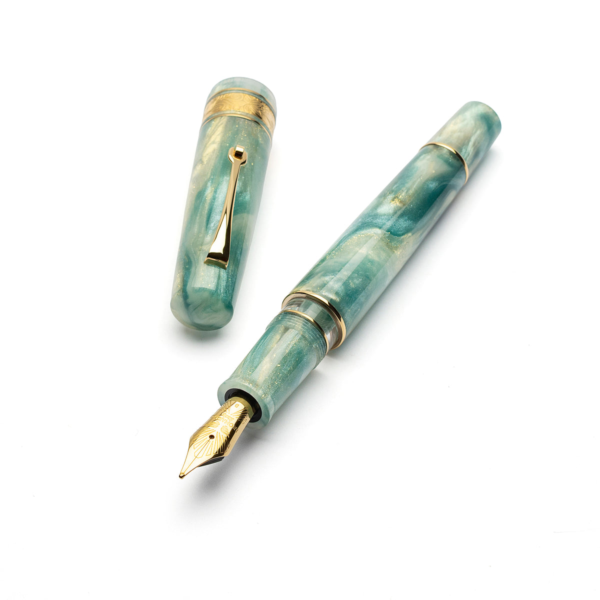 Leonardo - Momento Zero Grande MZG 2.0 - Gold trims - Power of Flower Ortensia