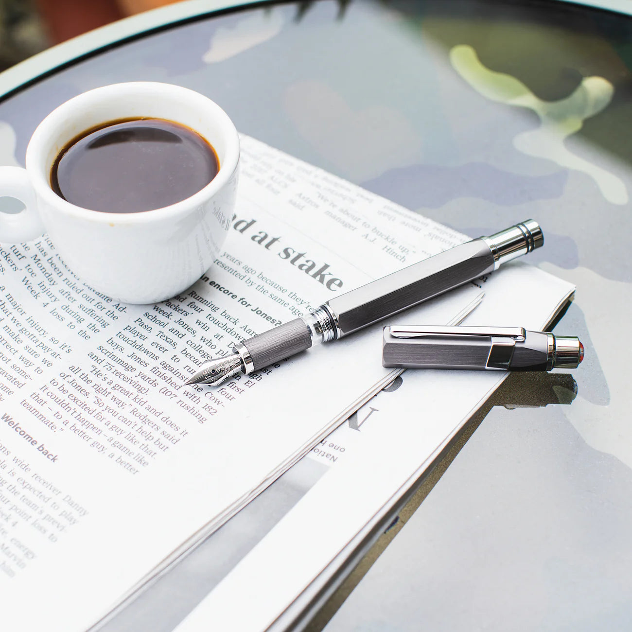 TWSBI - Precision Fountain Pen Gunmetal - F/M