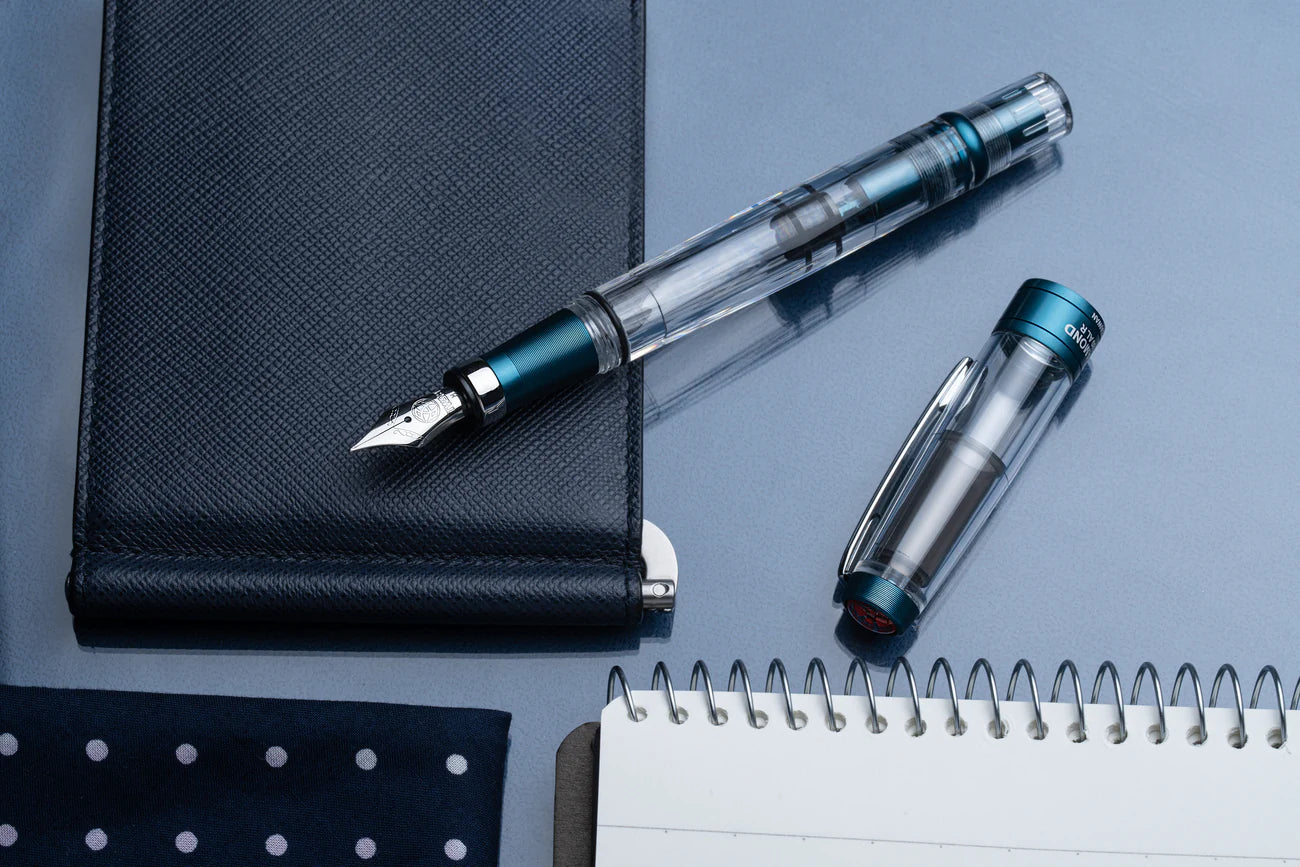 TWSBI - Diamond 580 AL R Fountain Pen Prussian Blue - EF/F/M/B/1.1